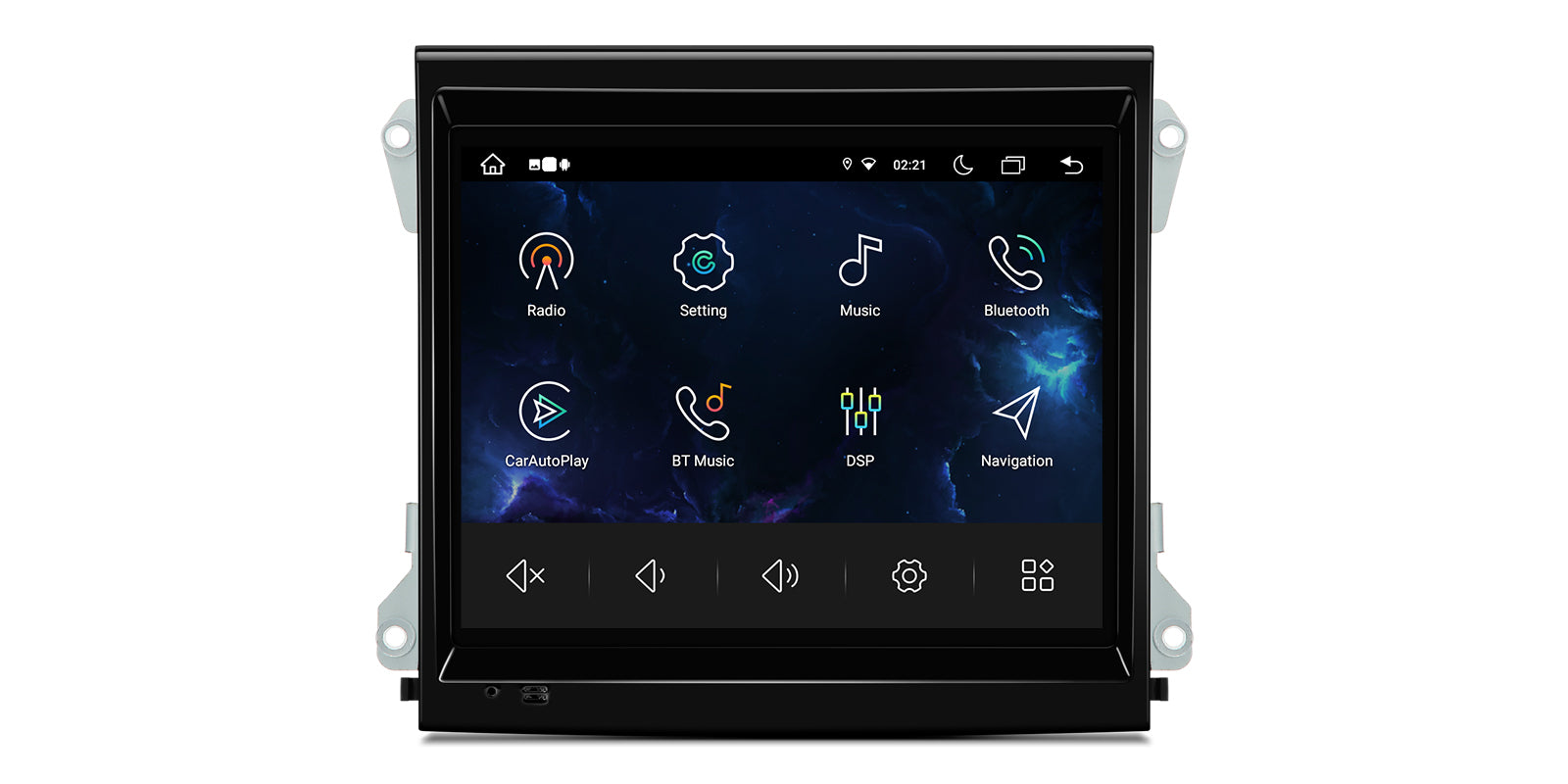 XTRONS IAH84KYPT Porsche Cayenne 8.4" Nano Texture Screen Android Head Unit Wireless CarPlay