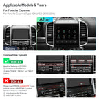 XTRONS IAH84KYPT Porsche Cayenne 8.4" Nano Texture Screen Android Head Unit Wireless CarPlay