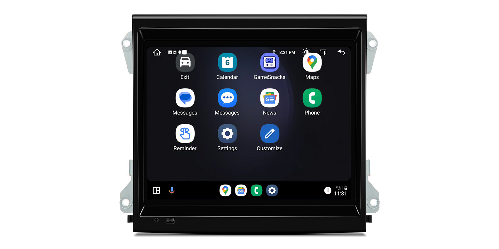 XTRONS IAH84KYPT Porsche Cayenne 8.4" Nano Texture Screen Android Head Unit Wireless CarPlay