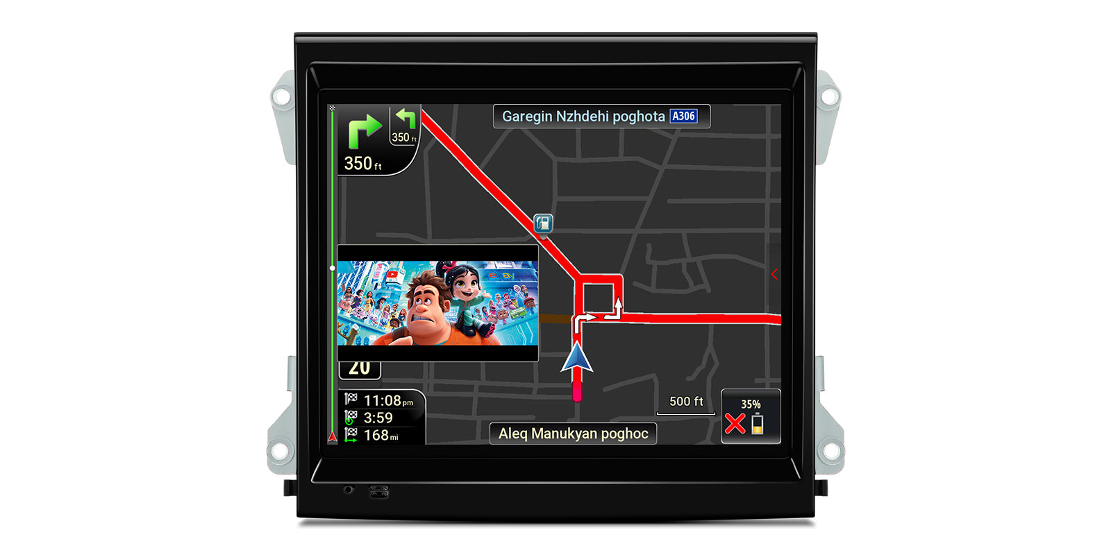 XTRONS IAH84KYPT Porsche Cayenne 8.4" Nano Texture Screen Android Head Unit Wireless CarPlay