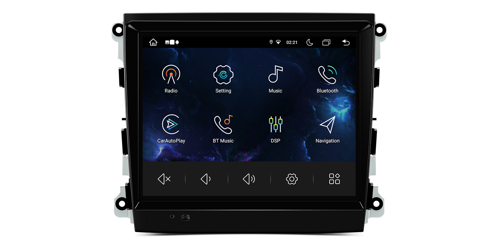 XTRONS IAH84PMPT 8.4" Nano-Texture Wireless CarPlay Head Unit Porsche Panamera