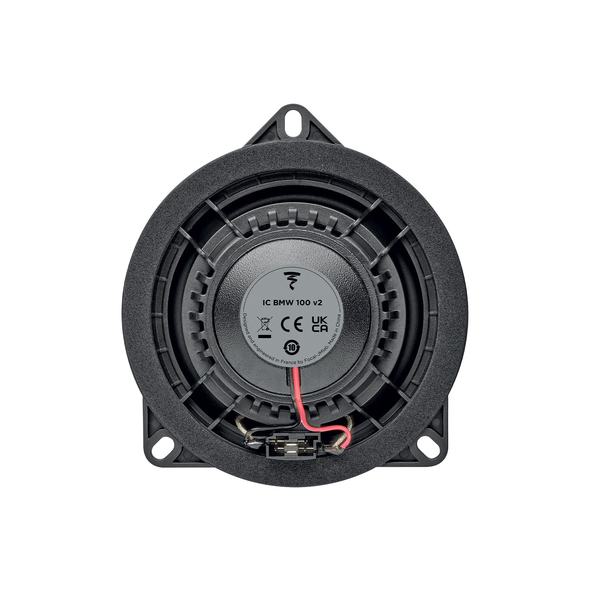 4" Focal BMW 80w 2 way co-axial kit IC BMW 100 V2