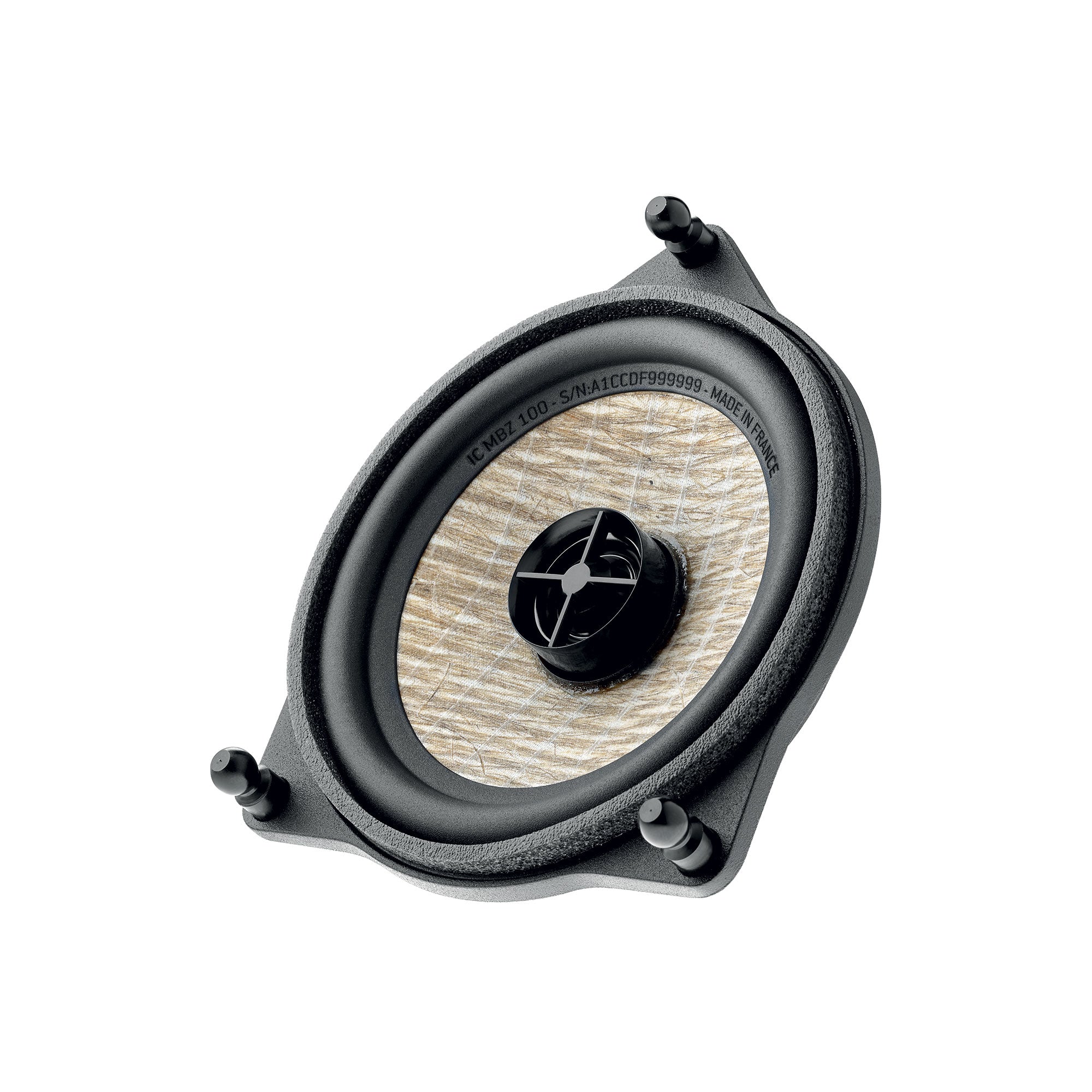 4" Focal Mercedes 80w 2 way co-axial kit IC MBZ 100