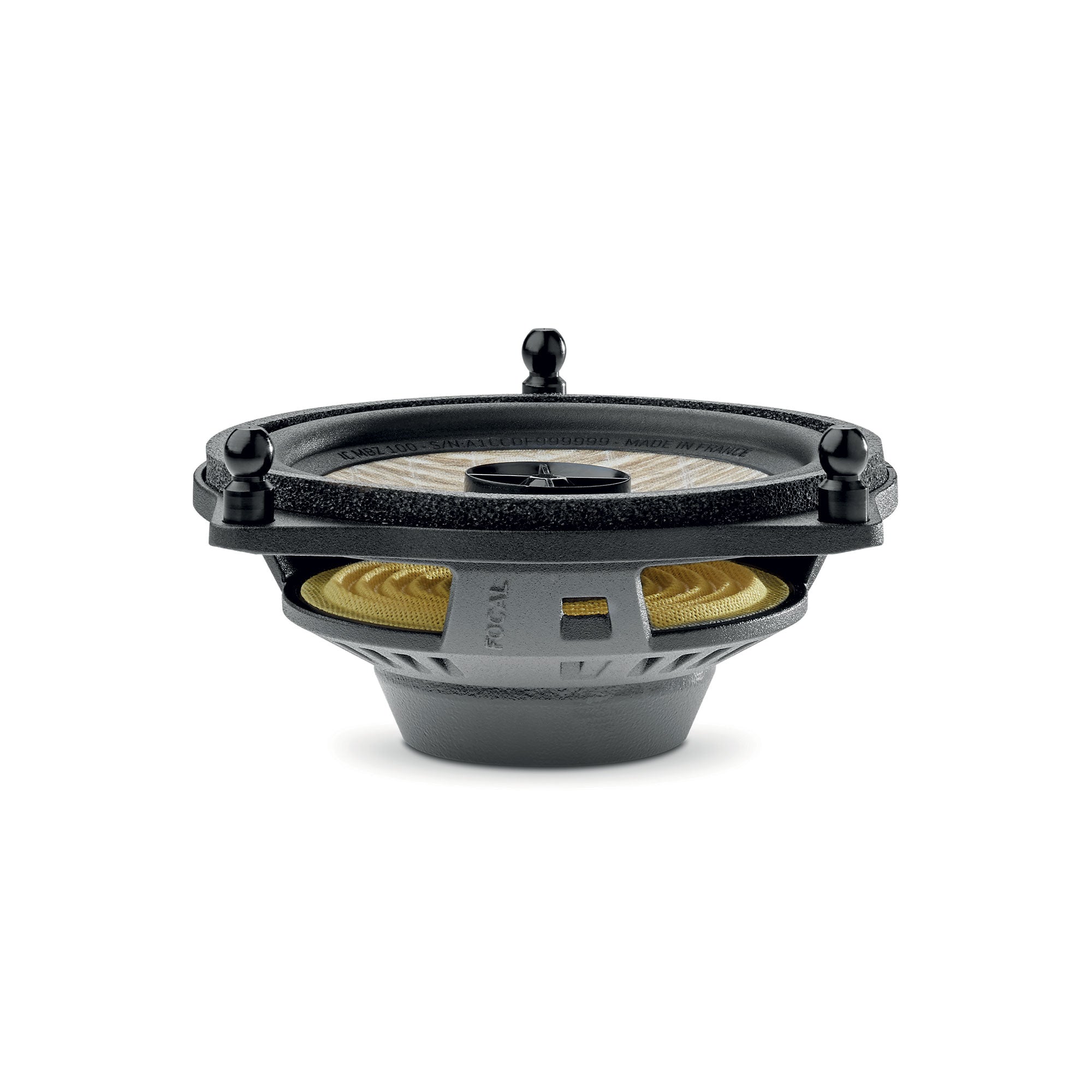 4" Focal Mercedes 80w 2 way co-axial kit IC MBZ 100