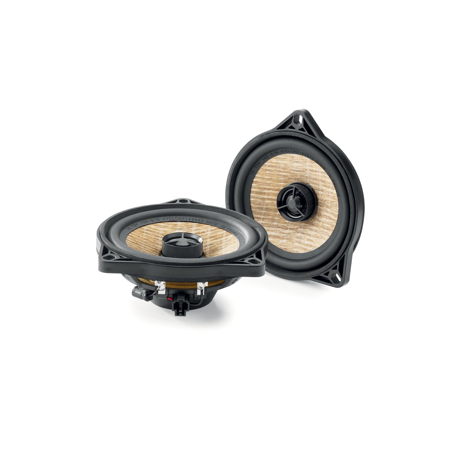 4" Focal Inside Tesla 80w  2-way Co-axial Kit IC T3Y 100