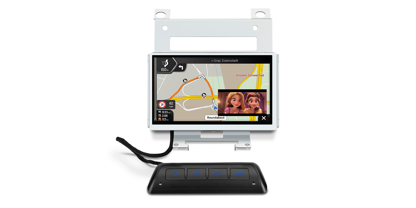 XTRONS ID70DLRL 7in Android Head Unit Land Rover Freelander 2