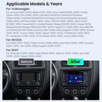 XTRONS ID70MTVL 7" Android Head Unit Car Stereo Wireless CarPlay ID Series