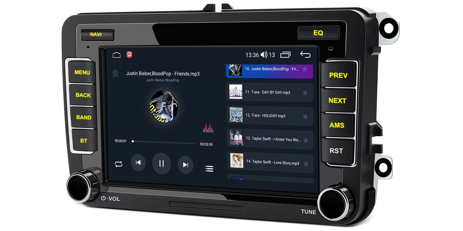 XTRONS ID70MTVL 7" Android Head Unit Car Stereo Wireless CarPlay ID Series