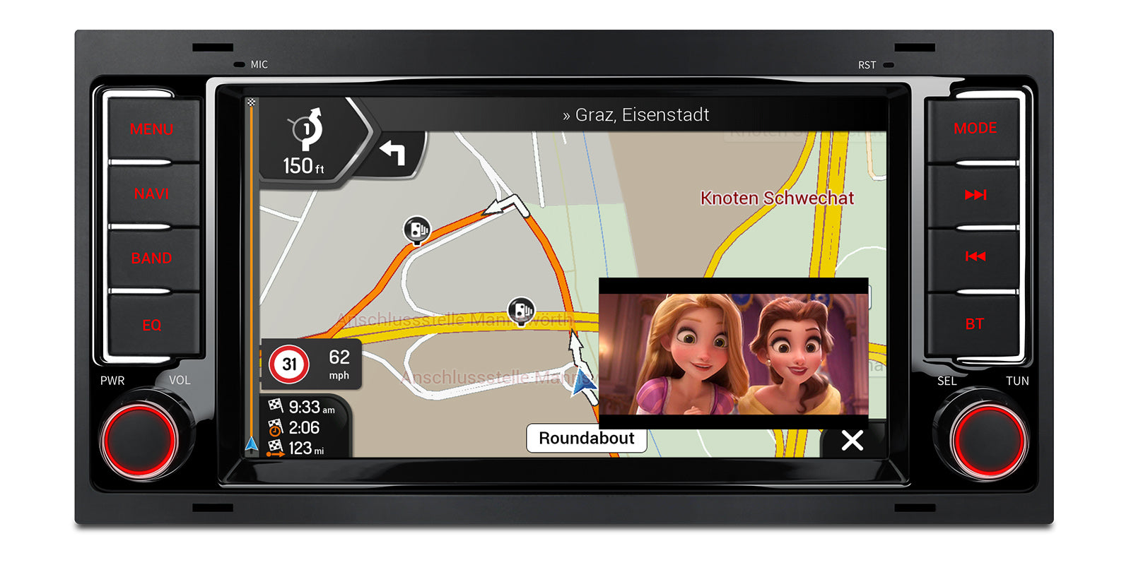 XTRONS ID70TRVL Volkswagen 7 Inch Android Head Unit Wireless CarPlay 4GB 64GB