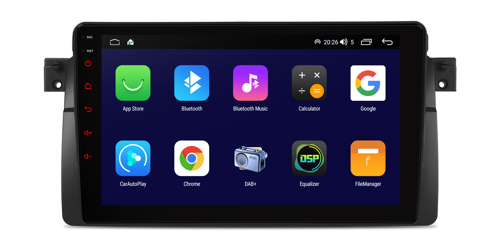 XTRONS IDP9046B 9in Android Head Unit Car Stereo Wireless CarPlay BMW E46