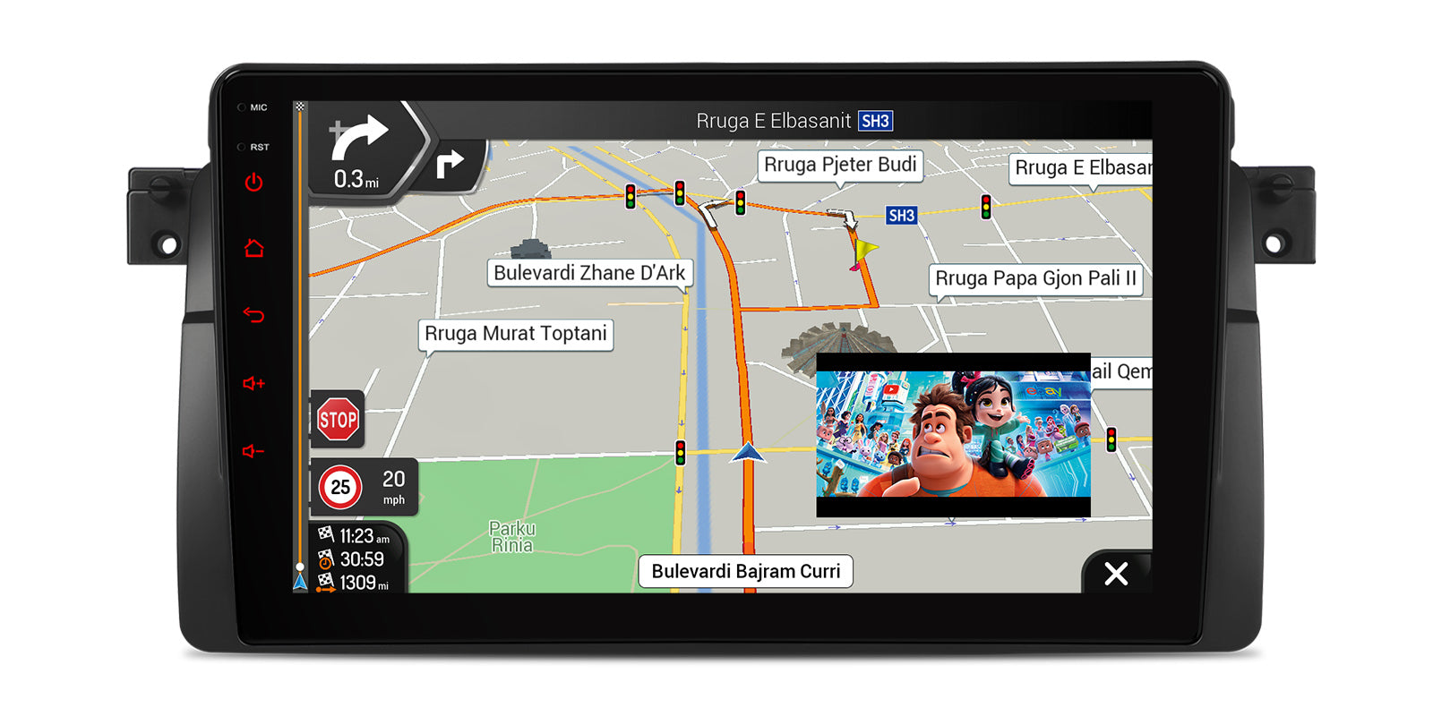 XTRONS IDP9046B 9in Android Head Unit Car Stereo Wireless CarPlay BMW E46