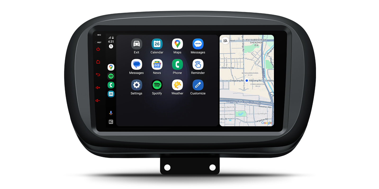 XTRONS IDP9050XF Fiat 500X Wireless CarPlay Android Head Unit 9in
