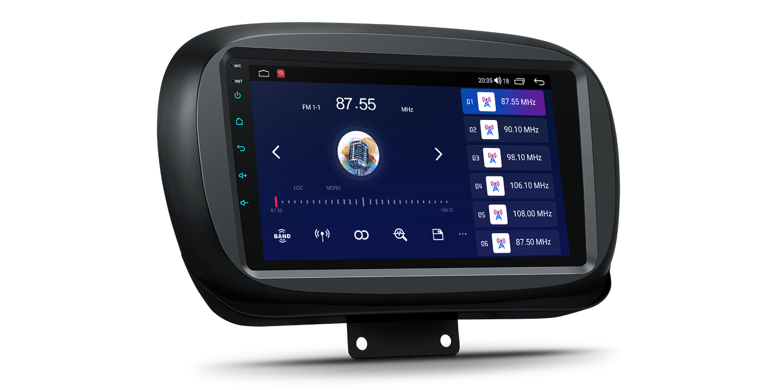 XTRONS IDP9050XF Fiat 500X Wireless CarPlay Android Head Unit 9in