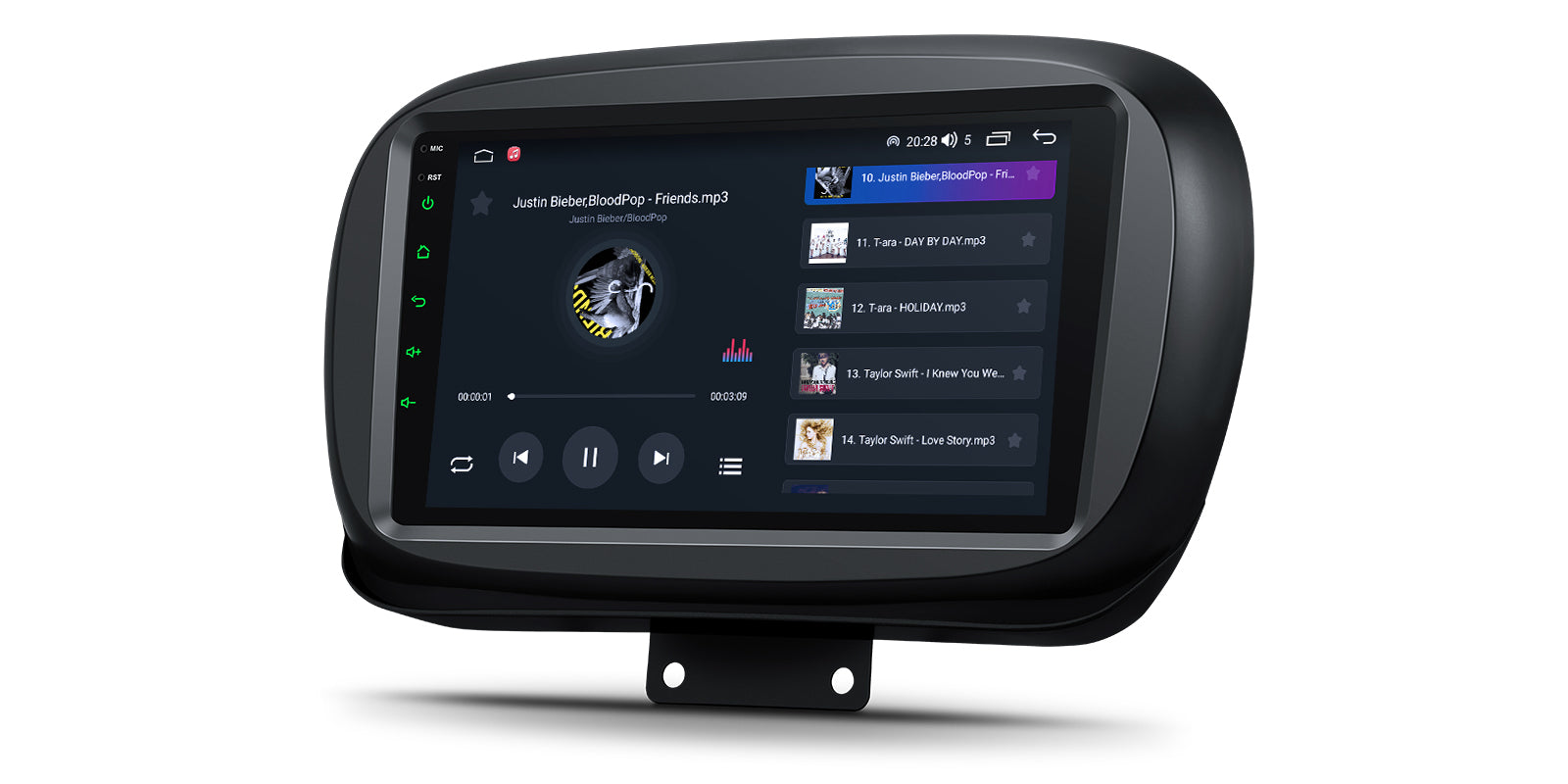 XTRONS IDP9050XF Fiat 500X Wireless CarPlay Android Head Unit 9in