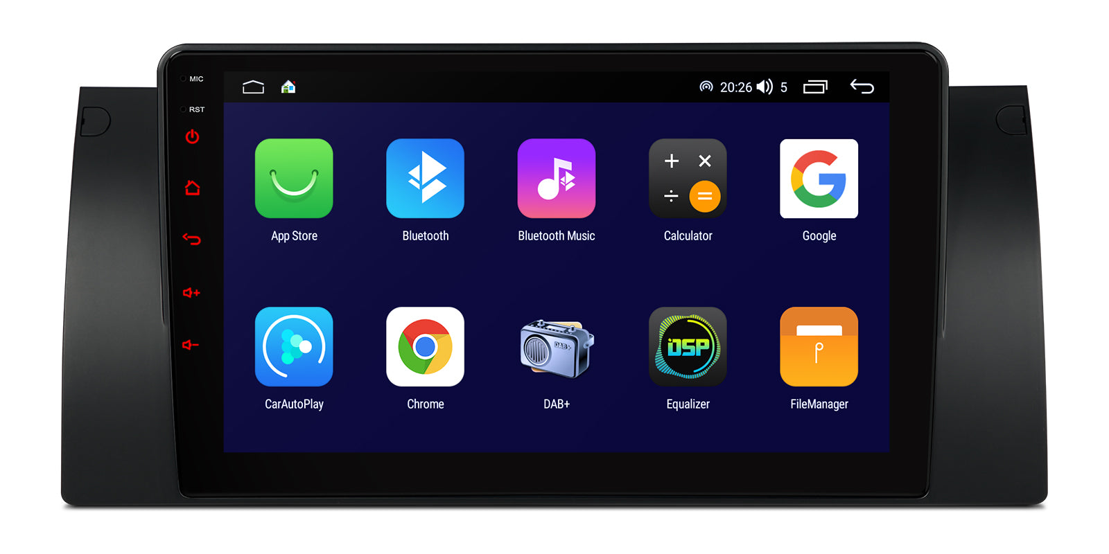 XTRONS BMW X5 E53 9in Android Head Unit Car Stereo 4GB RAM 64GB