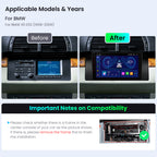 XTRONS BMW X5 E53 IDP9053B 9in Android Head Unit CarPlay