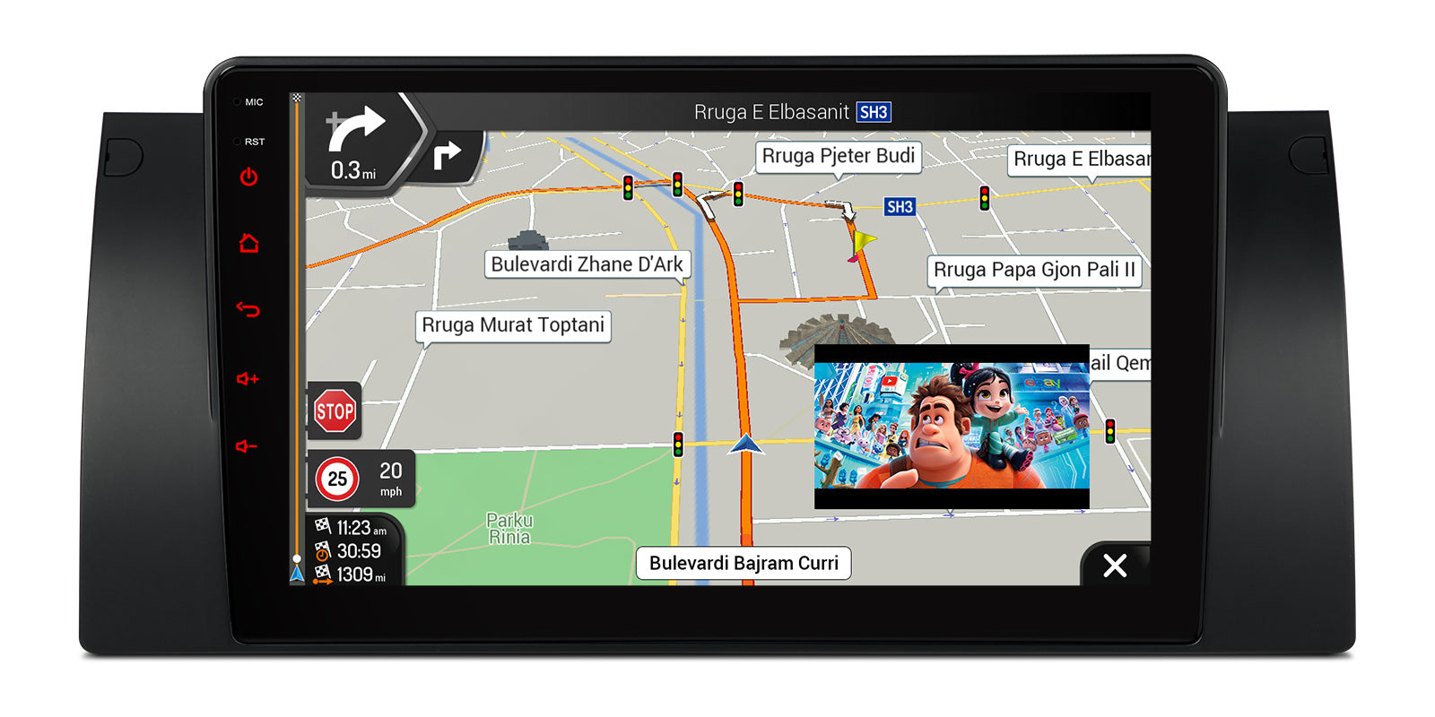 XTRONS BMW X5 E53 9in Android Head Unit Car Stereo 4GB RAM 64GB