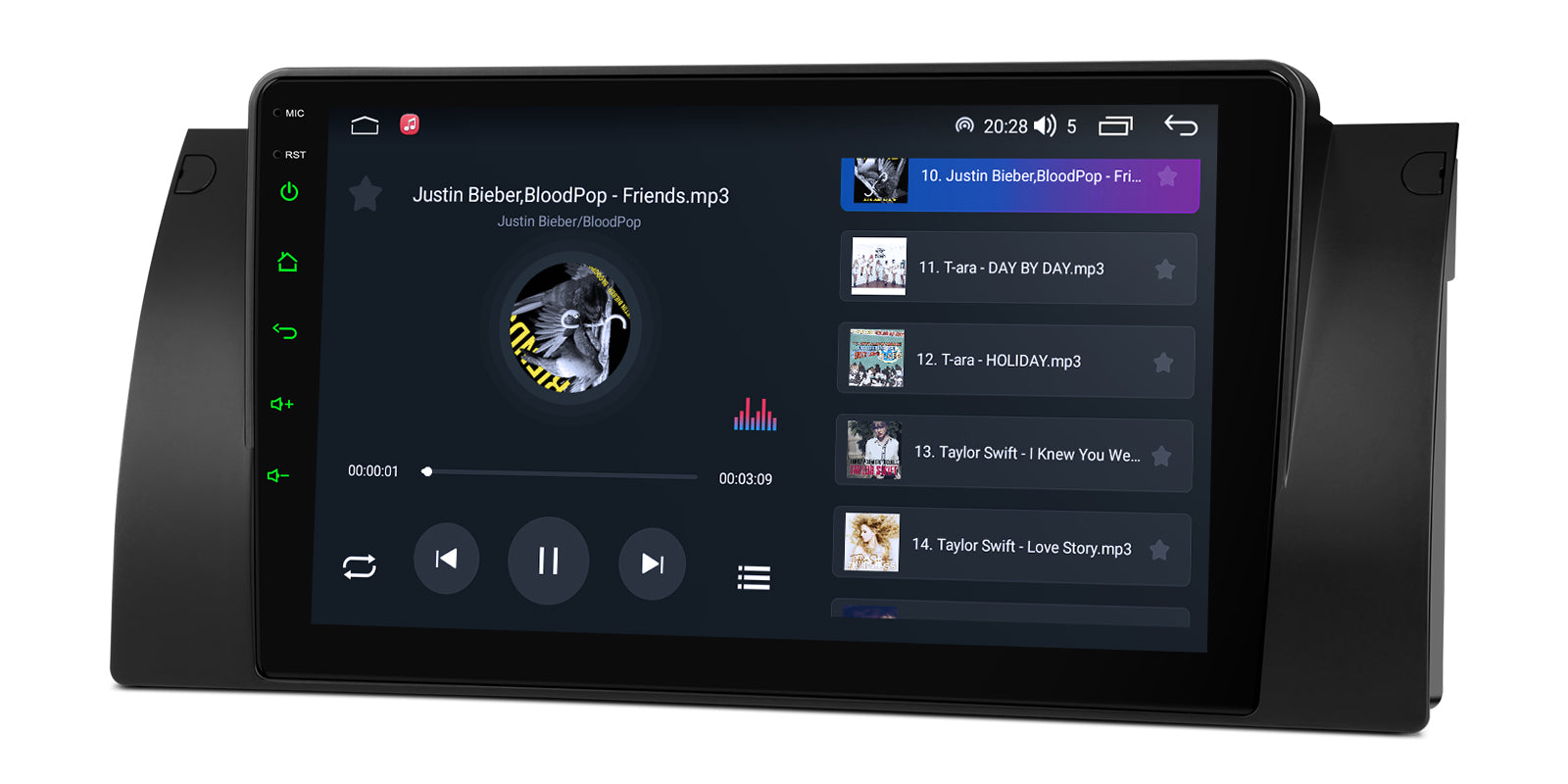 XTRONS BMW X5 E53 9in Android Head Unit Car Stereo 4GB RAM 64GB