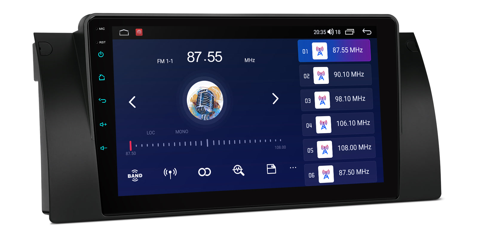XTRONS BMW X5 E53 9in Android Head Unit Car Stereo 4GB RAM 64GB