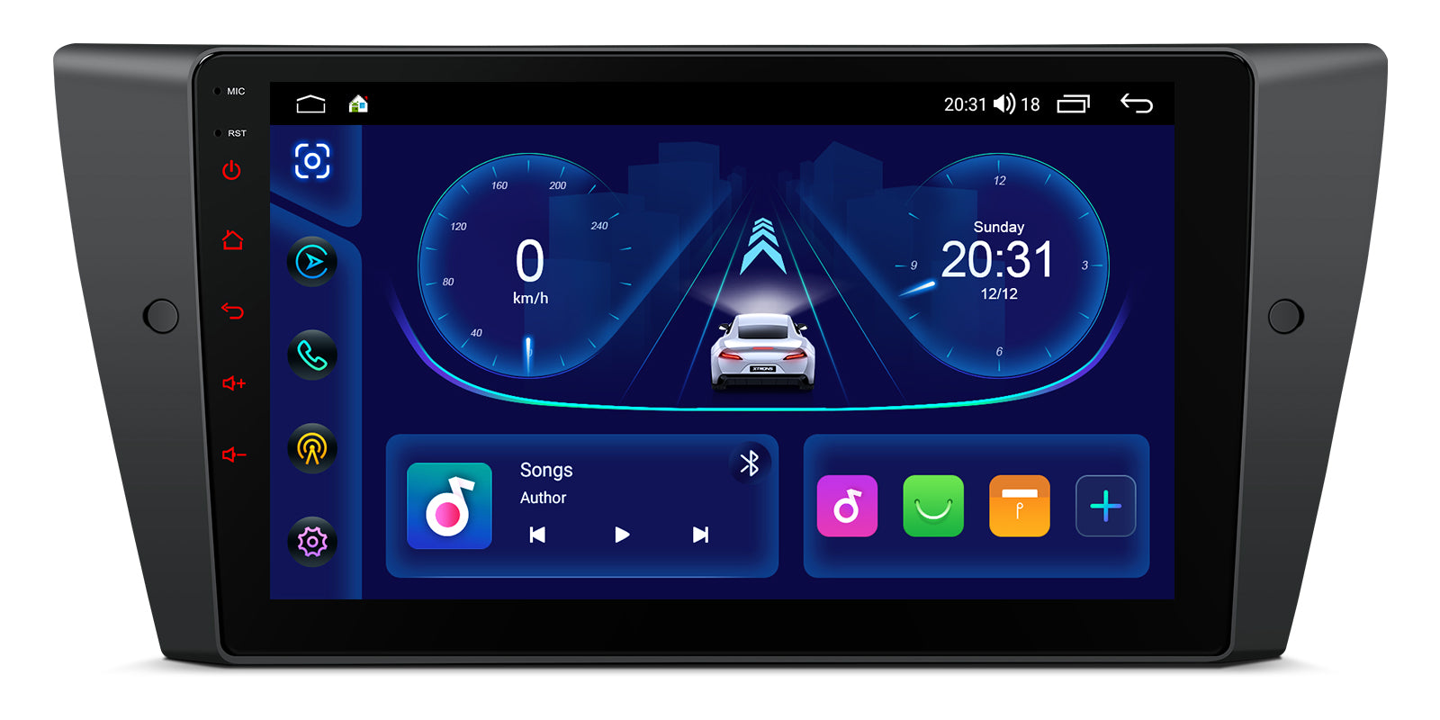 XTRONS IDP9090B 9" Android Head Unit Wireless CarPlay for BMW Various