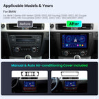 XTRONS IDP9090B 9in Wireless CarPlay Android Head Unit for BMW