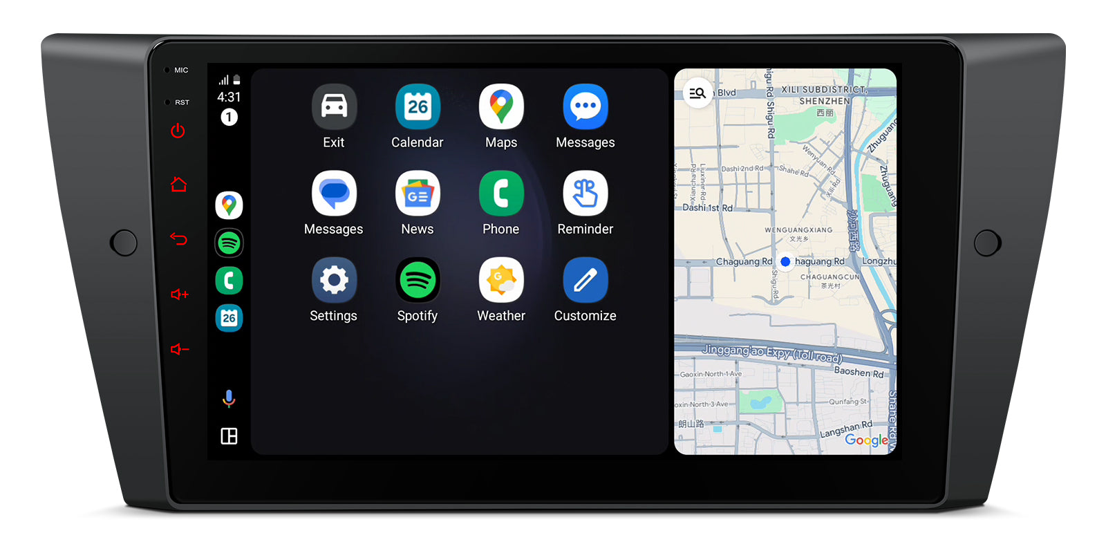 XTRONS IDP9090B 9in Wireless CarPlay Android Head Unit for BMW