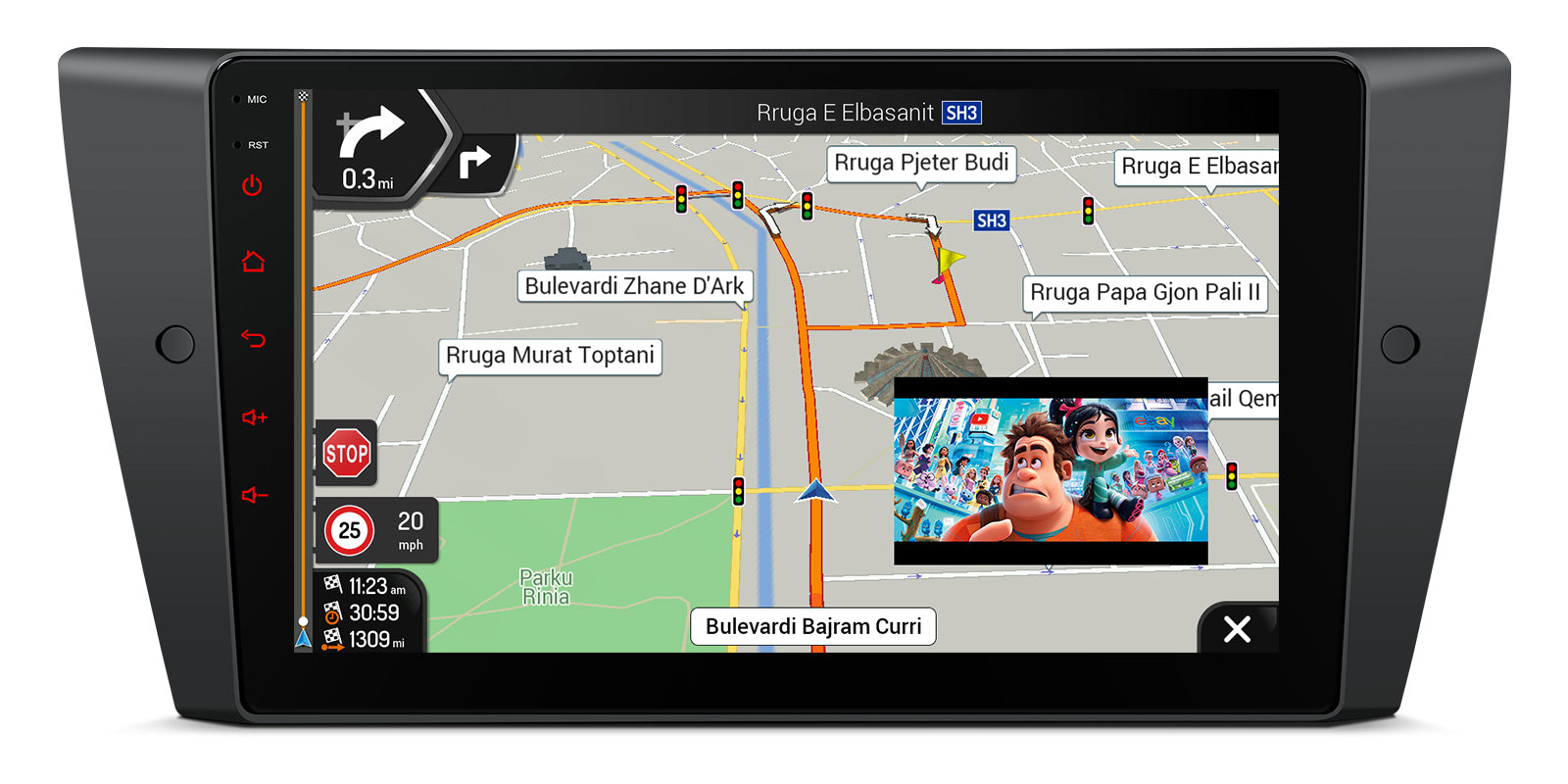 XTRONS IDP9090B 9in Wireless CarPlay Android Head Unit for BMW