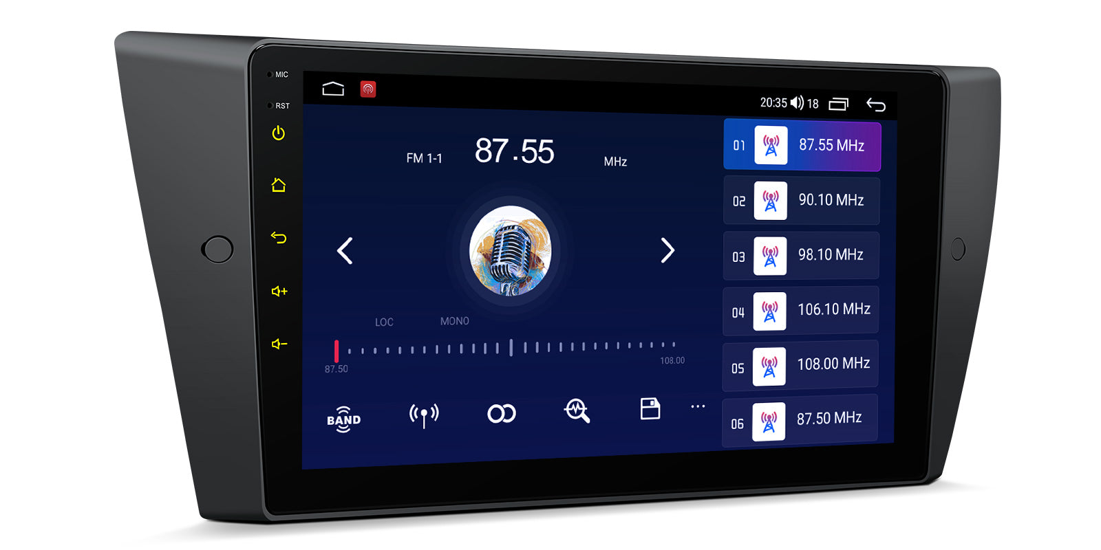 XTRONS IDP9090B 9in Wireless CarPlay Android Head Unit for BMW