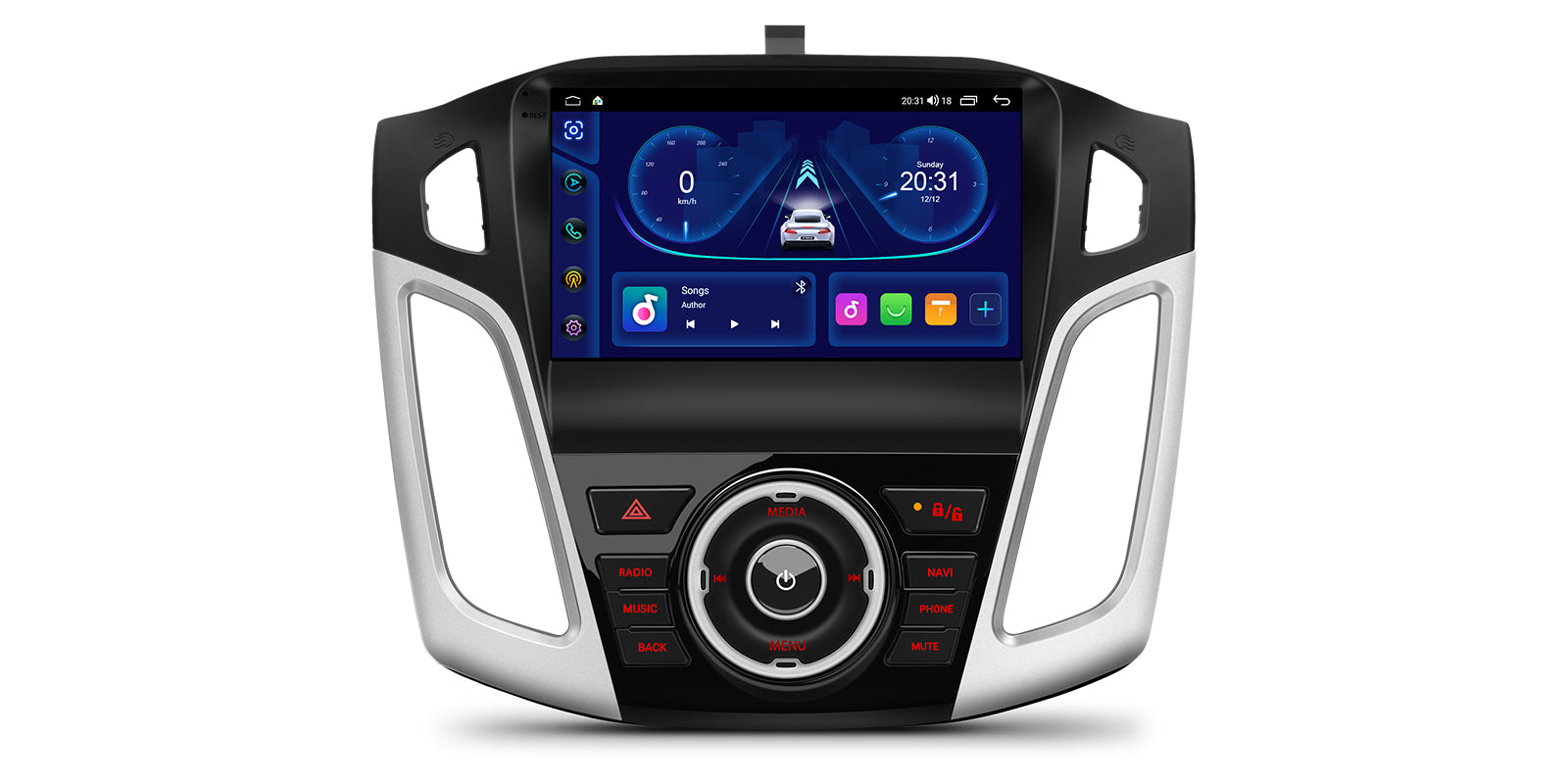 XTRONS IDP90FSFB Ford Focus 9in Wireless CarPlay Android Head Unit