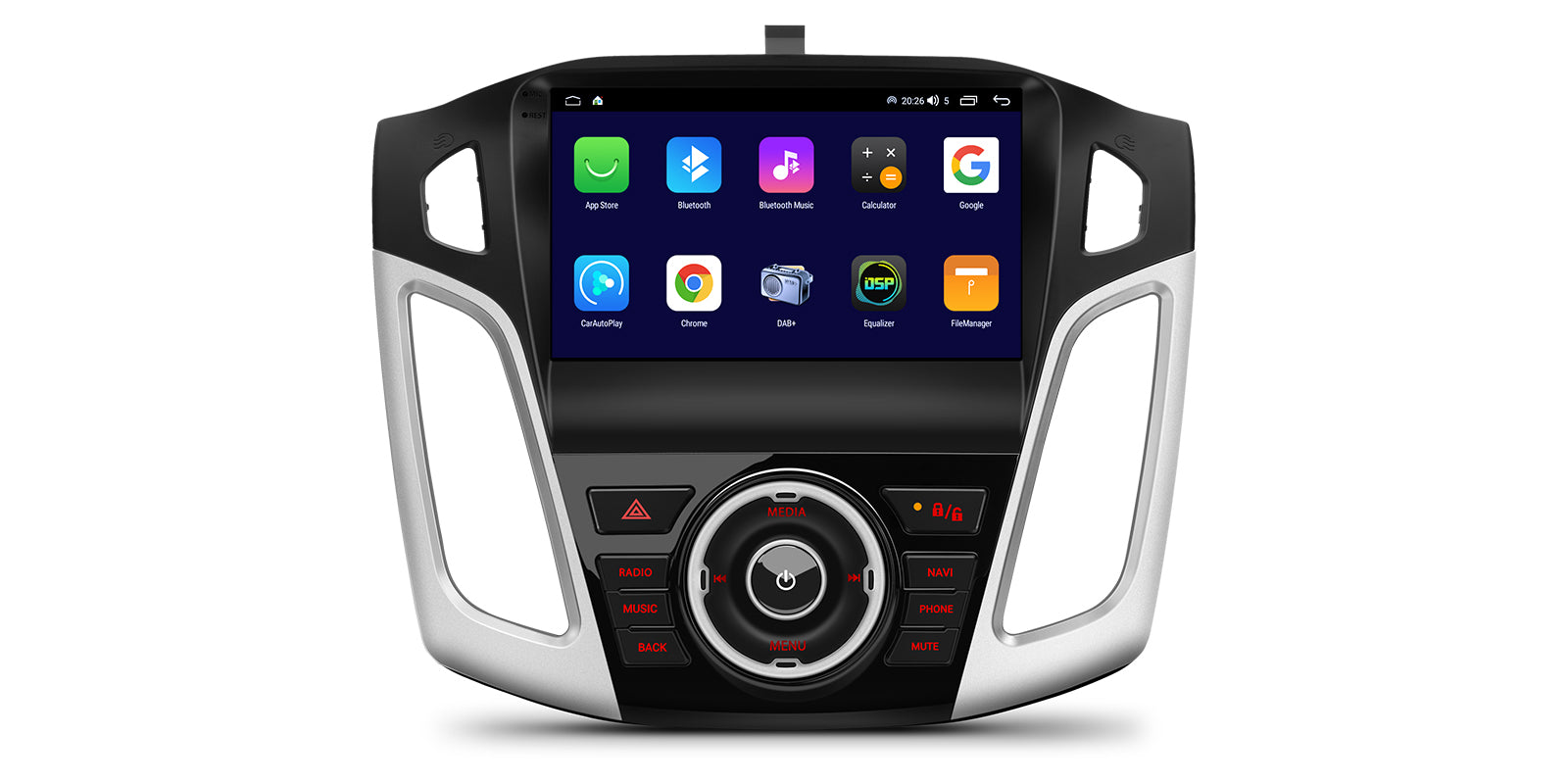 XTRONS IDP90FSFB Ford Focus 9in Wireless CarPlay Android Head Unit