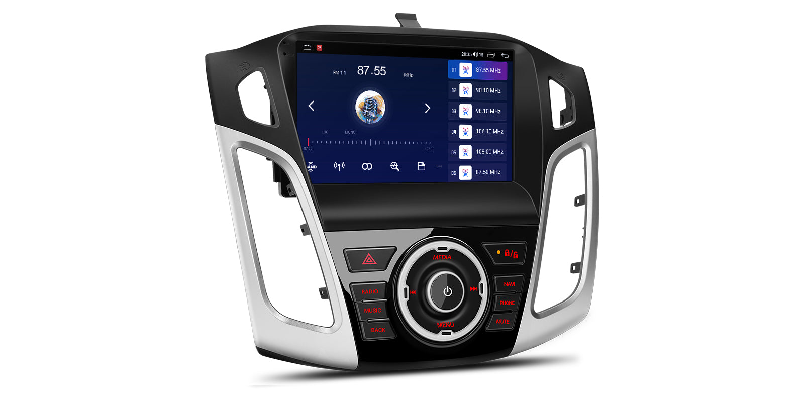 XTRONS IDP90FSFB Ford Focus 9in Wireless CarPlay Android Head Unit