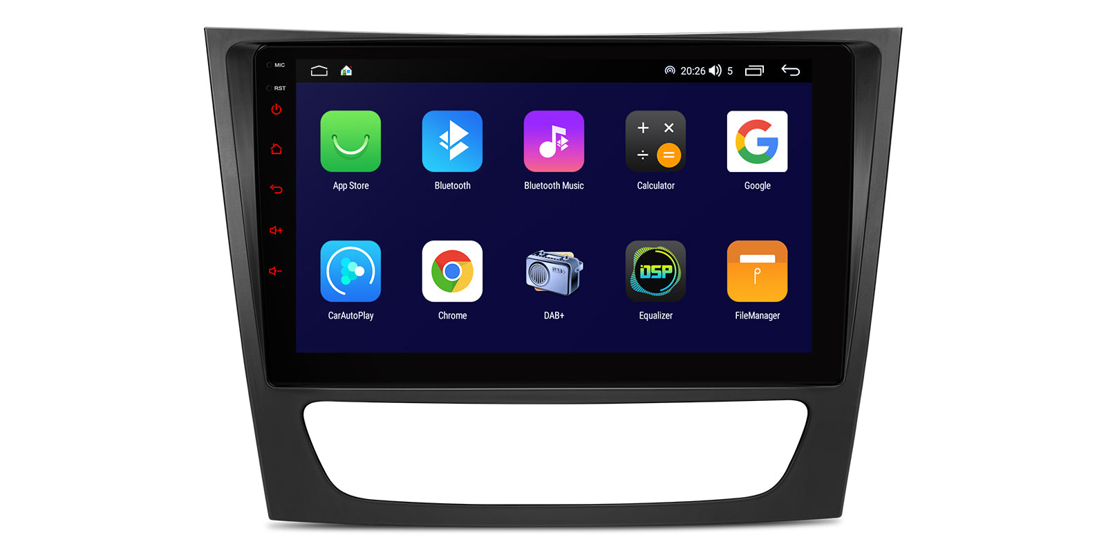 XTRONS IDP90M211 Wireless CarPlay Android Head Unit 9in Mercedes E Class W211