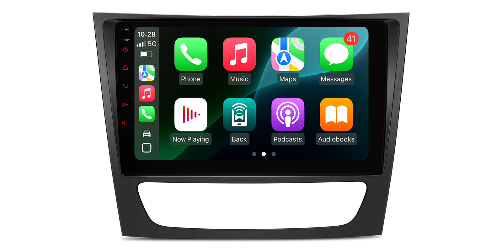 XTRONS IDP90M211 Wireless CarPlay Android Head Unit 9in Mercedes E Class W211