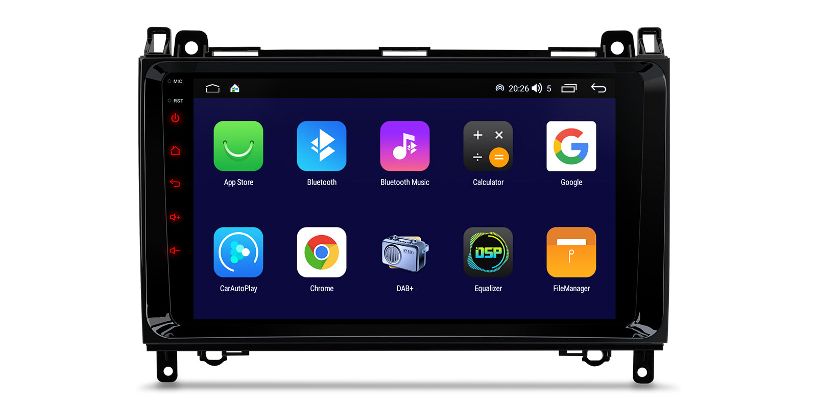 XTRONS IDP90M245 9" Wireless CarPlay Android Auto Head Unit for Mercedes/VW