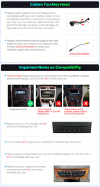 XTRONS IDP90M245 9" Wireless CarPlay Android Auto Head Unit for Mercedes/VW