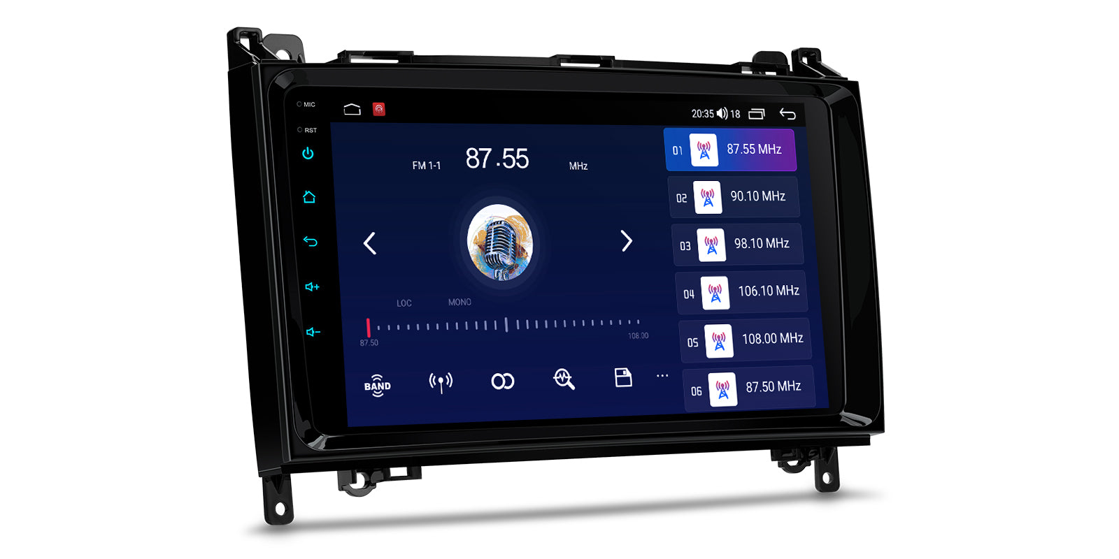 XTRONS IDP90M245 9" Wireless CarPlay Android Auto Head Unit for Mercedes/VW