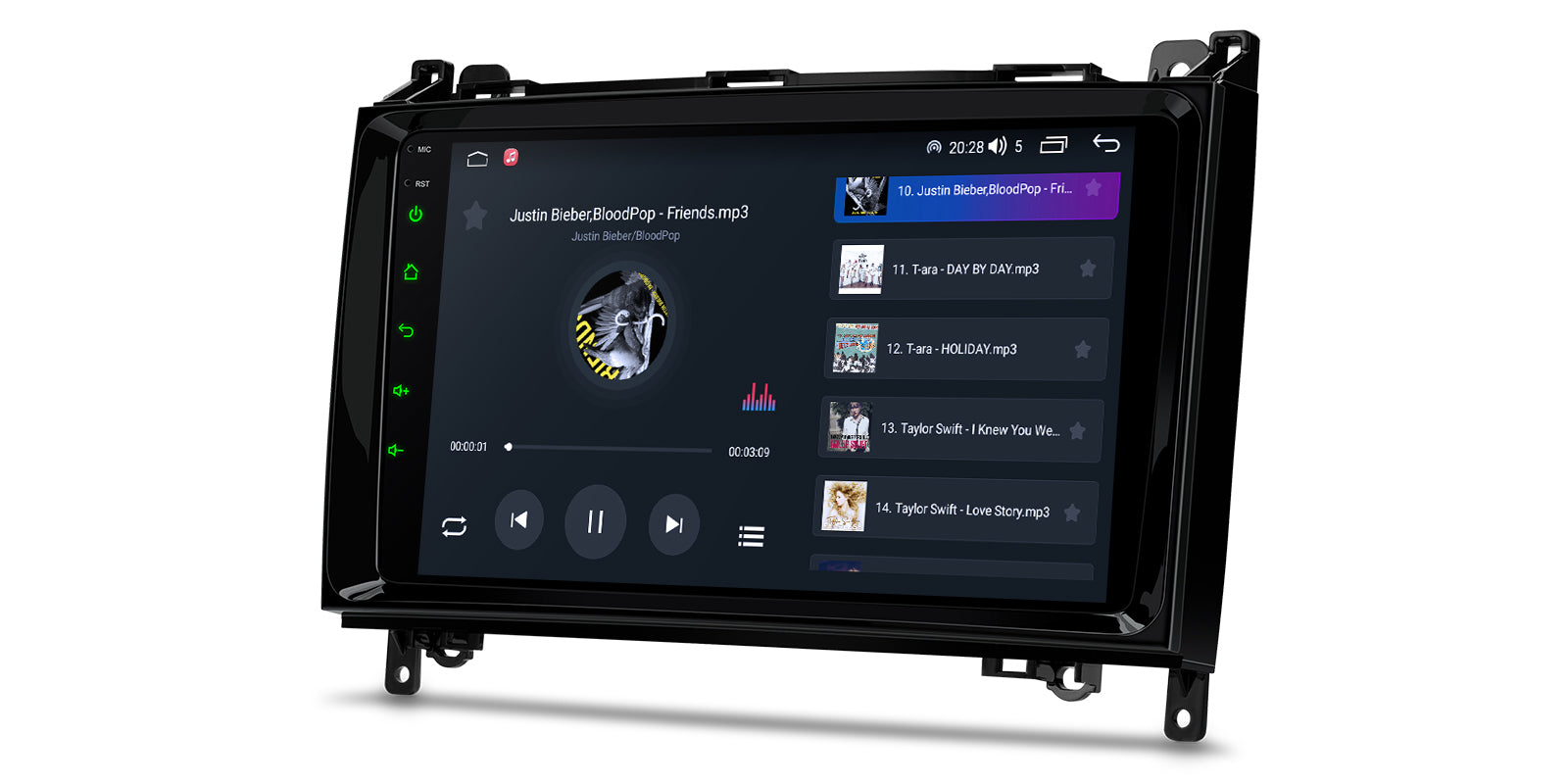 XTRONS IDP90M245 9" Wireless CarPlay Android Auto Head Unit for Mercedes/VW