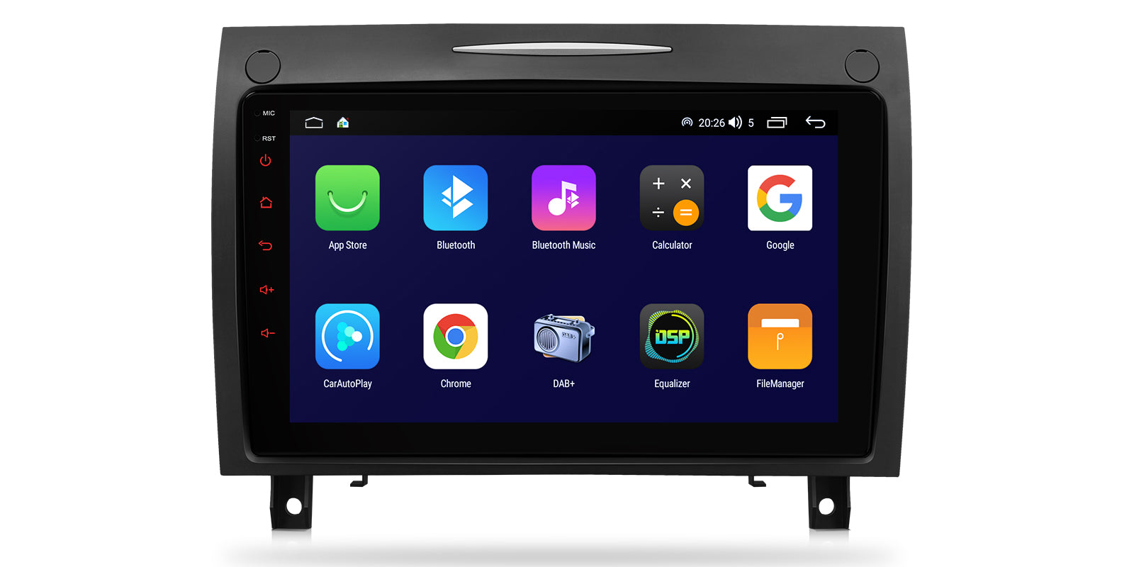 XTRONS IDP90M350 9in Android Head Unit Mercedes CarPlay 4GB 64GB