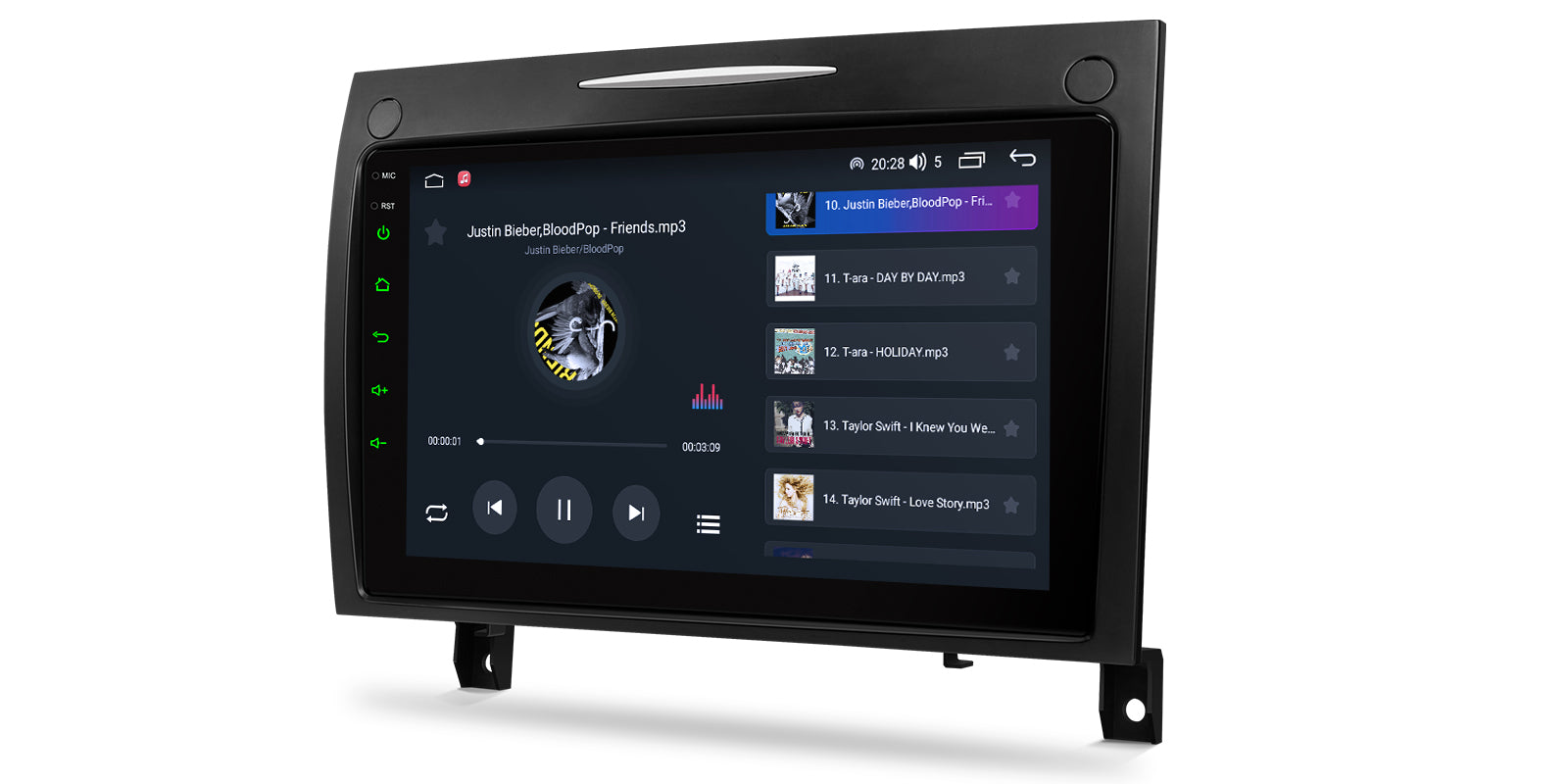 XTRONS IDP90M350 9in Android Head Unit Mercedes CarPlay 4GB 64GB