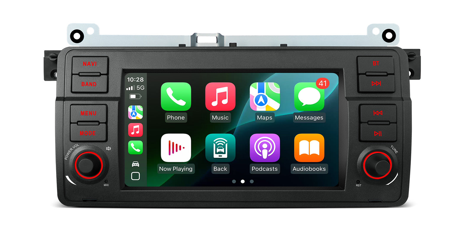 XTRONS IDS7046BL 7in Android Head Unit for BMW E46 Wireless CarPlay