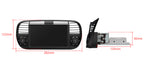 XTRONS IDS7050FLB 7in Wireless CarPlay Android Head Unit Fiat 500