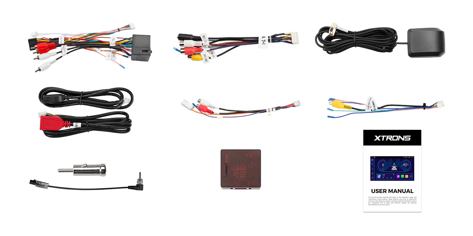 XTRONS IDS7050FLB 7in Wireless CarPlay Android Head Unit Fiat 500