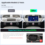 XTRONS IDS7050FLC Fiat Android OS Wireless CarPlay Head Unit 7in 2GB RAM