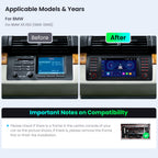 XTRONS IDS7053BL BMW X5 E53 7in Android Head Unit with Wireless CarPlay