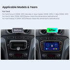 XTRONS IDS70FSFBL Ford 7" Android Head Unit Car Stereo with Wireless CarPlay 64GB IDS70FSFBL