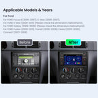 XTRONS IDS70QSFBL Ford 7in Android Head Unit Wireless CarPlay Auto