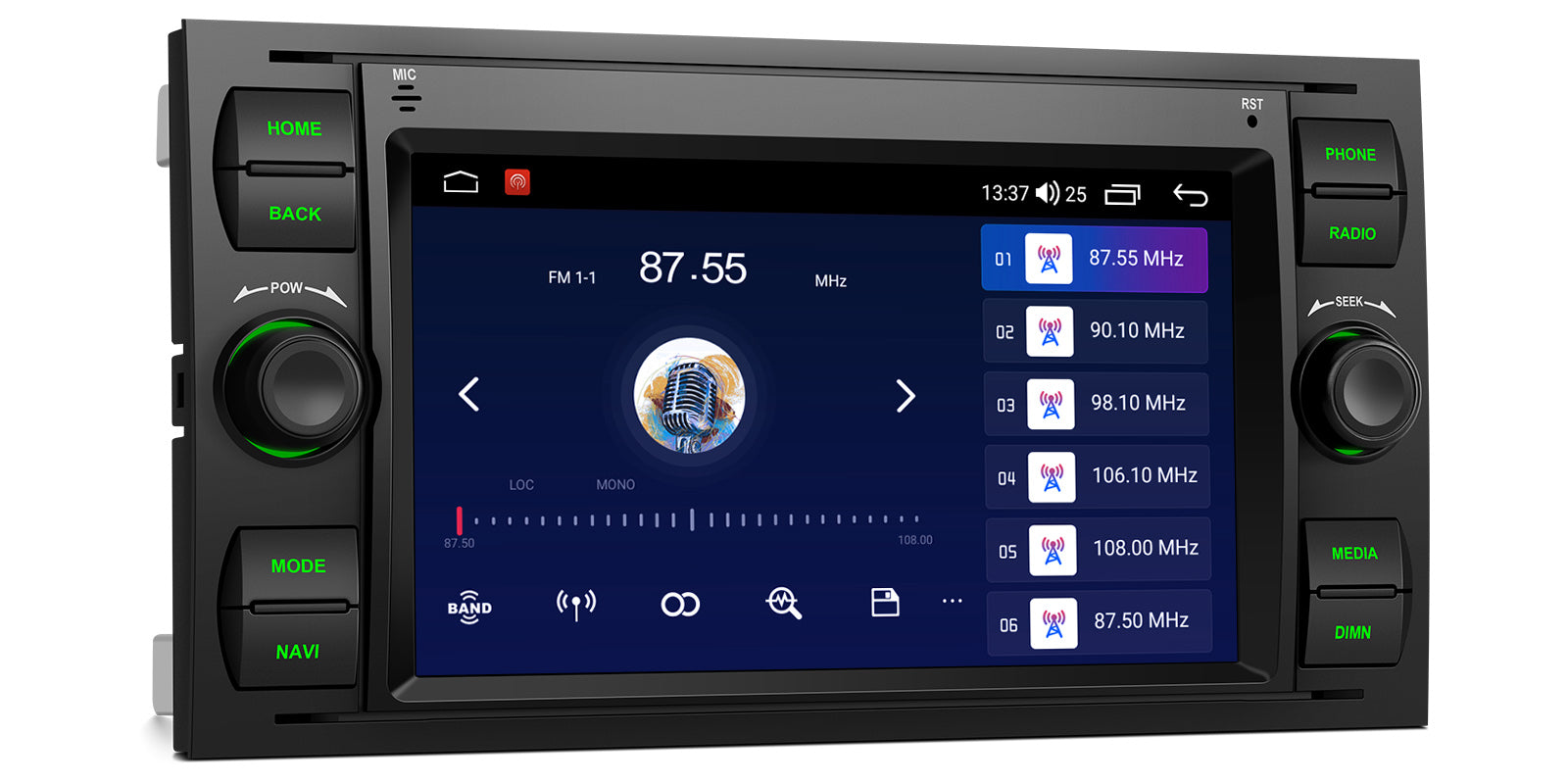 XTRONS IDS70QSFBL Ford 7" Wireless CarPlay Android Head Unit