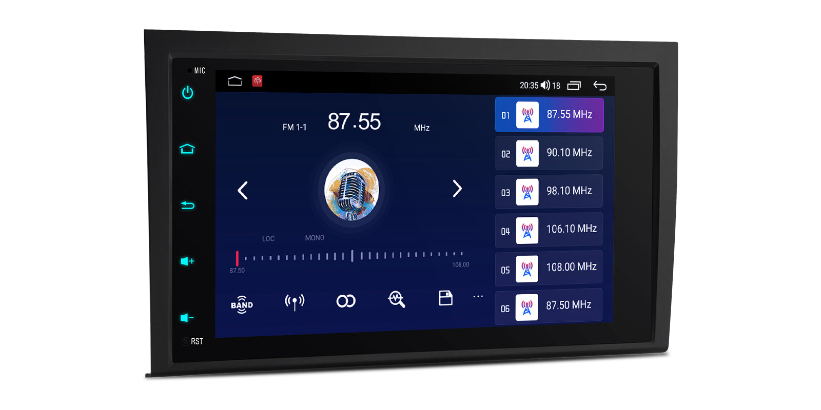 XTRONS IDS80A4AL Android Head Unit Car Stereo 8-Inch Wireless CarPlay