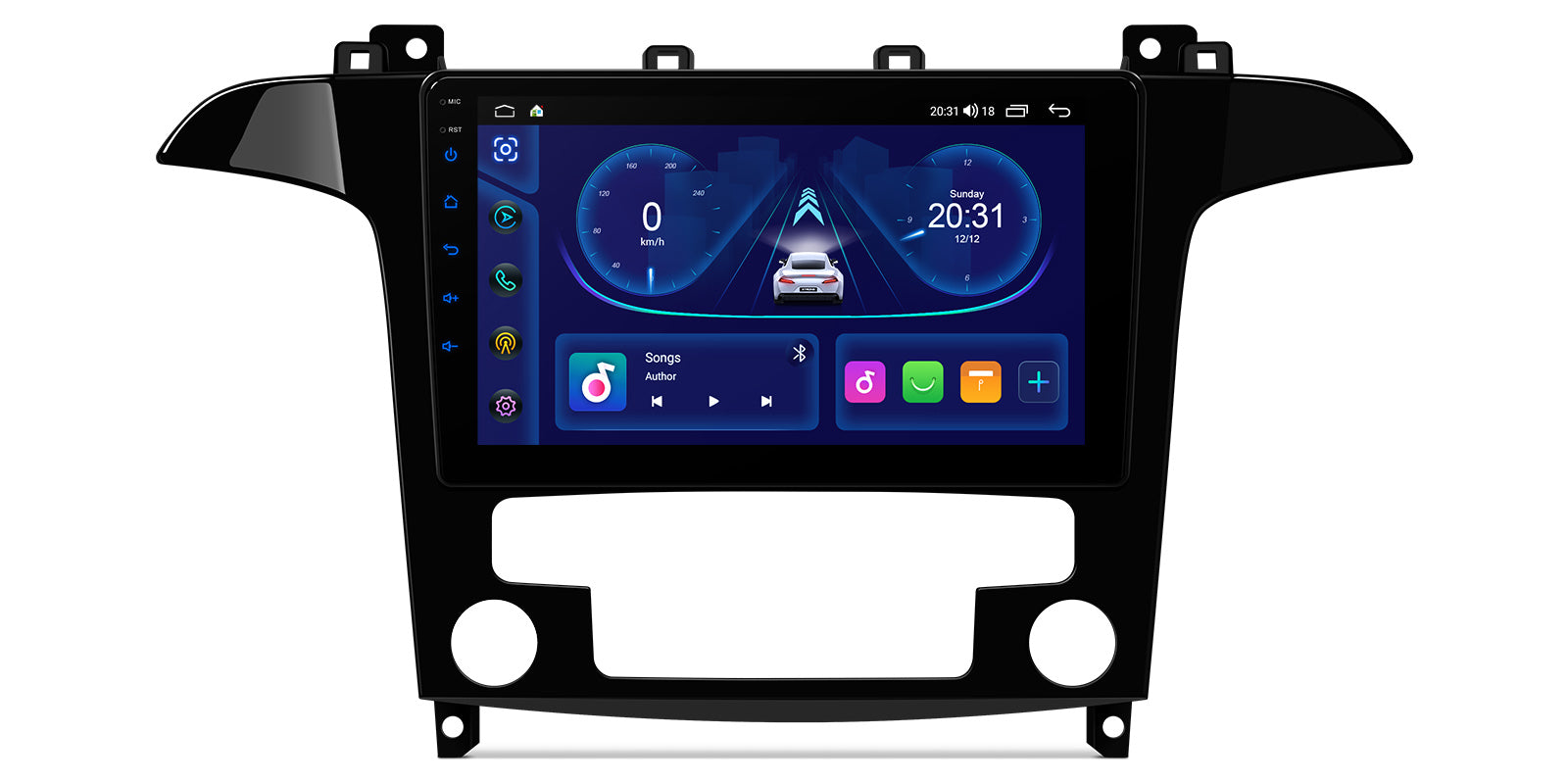 XTRONS IDSP90MXF Ford S-Max 9in Android Head Unit Car Stereo Wireless CarPlay 2GB 64GB