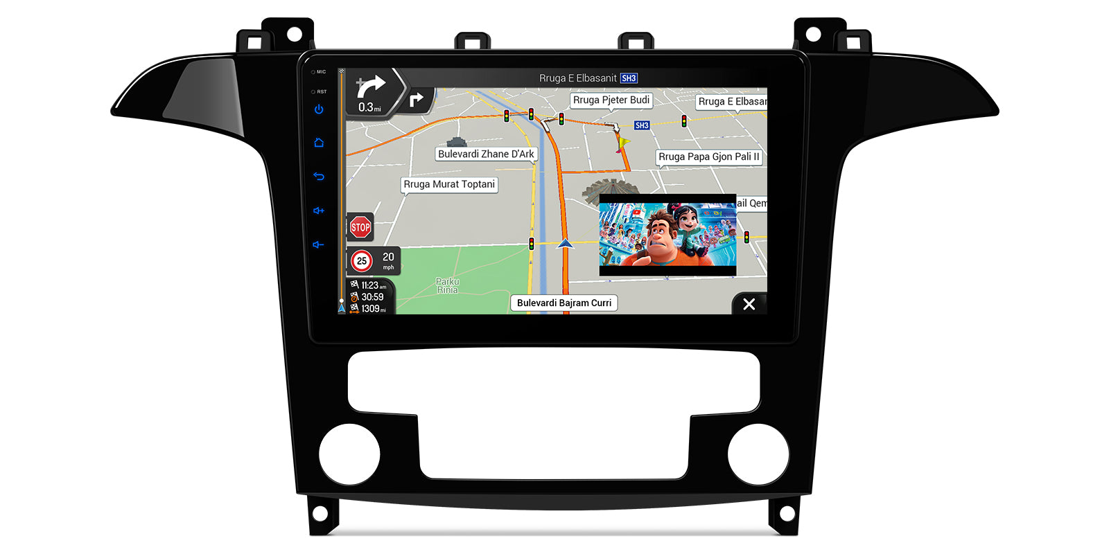 XTRONS IDSP90MXF Ford S-Max 9in Android Head Unit Car Stereo Wireless CarPlay 2GB 64GB